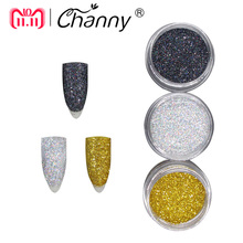 Channy Holographic Glitter Powder Shining Sugar Nail Glitter Hot Sale Dust Powder for Nail Art Decorations 2024 - buy cheap