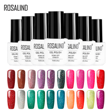 ROSALIND Nail Gel Polish for Nails 7ML Rainbow 29 Colors UV LED Top Coat Soak Off UV & LED Nail Gel Varnish for DIY Manicure 2024 - buy cheap