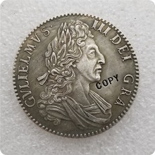 Copia de monedas conmemorativas de Inglaterra, réplica de monedas, medallas, coleccionables, 1700 2024 - compra barato