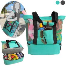 High Quality Portable Waterproof Durable Insulated Cooler Bag Food Picnic Beach Mesh Bags Outdoor Sports Camping Hiking Bags 2024 - buy cheap