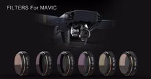 Lens Filters for DJI MAVIC Pro Drone G-UV ND4 8 16 32 CPL HD Filter Accessories gimbal Lens Filter Quadcopter parts 2024 - buy cheap