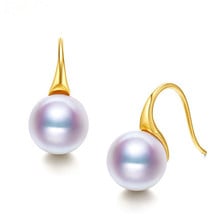 NYMPH-pendientes de perlas para mujer, pendientes de perlas naturales de agua dulce, joyería fina para fiesta E1010 2024 - compra barato