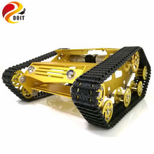 Y100 Robot Tracked Tank Car Chassis with Aluminium Alloy Frame and Wheel for Robot Education Modification DIY Tank Model RC 2024 - buy cheap