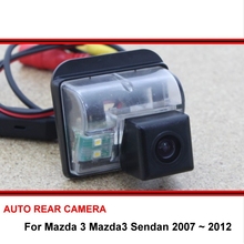 For Mazda 3 Mazda3 Sendan 2007 ~ 2012 Car Waterproof Night Vision reverse Rear View Reversing Backup Camera 2024 - купить недорого