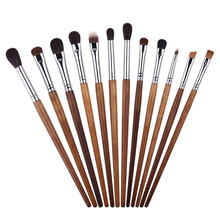 BBL 1 Piece Rosewood Professional Eye Makeup Brush Precision Blender Highlighter Eyeshadow Smudger Brush Angled Eyebrow Brushes 2024 - buy cheap