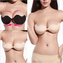 Hot Sale! 1Pair Wedding Dress Sexy A/B/C/D Size Adhesive Bras Cup Silicone Bra Breast Enhancer Thin. Free & Drop Shipping 2024 - buy cheap