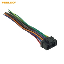 Feeldo-adaptador universal de fio para carro, conector de 1 peça com 16 pinos para carro, dvd, cd, rádio estéreo, # ct5701 2024 - compre barato