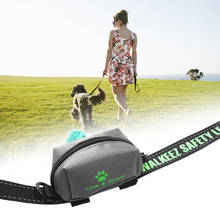 Pet Poop Bag Holder Leash Attachment Waste Bag Dispenser Adopt for Oxford Cloth for Dogs Cats Walking Training Hiking Accessory 2024 - buy cheap
