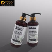 500ml*2/set Mokeru Argan Oil Shampoo And Conditioner For Damaged Hair Care Treatment 2024 - buy cheap