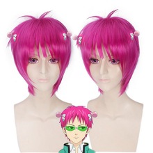 Saiki kusuo peruca de cosplay, peruca masculina de cabelo sintético saiki kusuo 2024 - compre barato