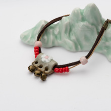 Ceramic Flower Hand-made Bracelets Boho Ethnic Bangles Braelets For women Gift DIY Jewelry #GY474 2024 - buy cheap