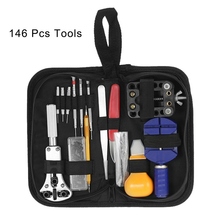 146Pcs Watch Repair Tools Opener Remover Spring Bar Watch Repair Parts Screwdriver Clock Watch Repair Tool Kit Watchmaker Tools 2024 - buy cheap