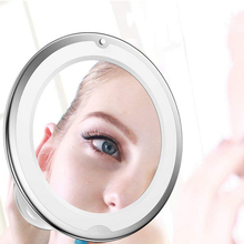 7X Magnifying Lighted Vanity Makeup Mirror with Natural White LED, 360 Degree Swivel Rotation and Locking Suction 2024 - buy cheap
