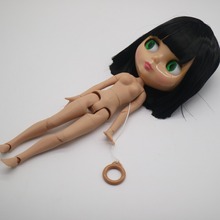 Joint body Nude Blyth Doll tan skin black hair fashion doll factory doll 201810 2024 - buy cheap