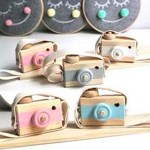 Nordic European Style Camera Toys Baby Kids Room Decor Furnishing Articles Child Christmas Birthday Wood Gifts 2024 - buy cheap