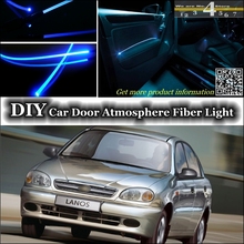 Для Chevrolet Lanos FSO, настройка интерьера, атмосферного освещения, оптоволоконный ленсветильник s, внутренняя дверная панель, осветительная пане... 2024 - купить недорого