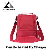 PLAYKING Portable Insulated Lunch Bag Marternity Bag Thermal Lunch Box Kids Cooler Picnic Bag Women Heating Food Bottle Warmer 2024 - buy cheap