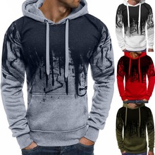 Laamei Autumn Winter Hoodies Men Printing Sweatshirt Male Hip Hop Hoodie Mens Pullover Cotton casual pullovers 2024 - buy cheap
