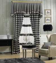 The new plaid checkered curtains new curtain fabric screens bedroom, living room curtains 2024 - buy cheap