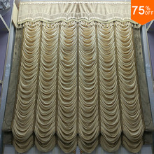 Cortinas romanas elegantes europeas para oficina, cortinas romanas con pliegues ondulados, diseño extremo, cortinas romanas abiertas 2024 - compra barato