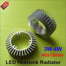50pcs/lot LED Aluminum Base Heat sink LED Radiator For 3W 4W High Power Lamp DIY LED Cooler Sunflower UFO Round LED PCB Radiator 2024 - buy cheap