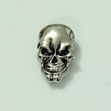 (KB703) Wholesale 50pc Metal Skull Concho Screwback Leathercraft Silver 2024 - buy cheap