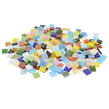 450 Pcs Tiles Mosaic Stained Glass Pieces Colorful Mosaic Tool Kits DIY Handmade Making Accessories 2024 - buy cheap