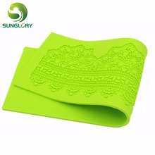 Kitchen Flower Decorative Silicone Lace Mold Cocina Sugar Lace Mat Moldes De Silicona Baking Mat Fondant Cake Decorating Tools 2024 - buy cheap