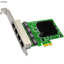 H1111Z tarjetas de red Ethernet de Internet/Adaptador de tarjeta LAN PCI-E tarjeta de red/Adaptador Realtek RJ-45 PCIE X1 Enternet para la computadora 2024 - compra barato