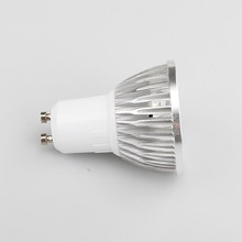GU10 светодиодный лампы 3 Вт высокой мощности Мощность прожектор AC85-230AC 300lm под углом 45 градусов 10 шт./лот 2024 - купить недорого