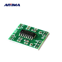 AIYIMA PAM8403 мини цифровой усилитель аудио Плата 2x3 Вт класса D стерео усилитель мощности 5 в USB источник питания 2024 - купить недорого