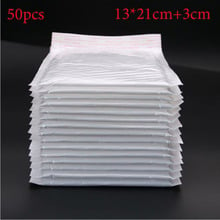 (50pcs/pack) White Envelope Paper Cute Baby Bubble Envelope Bag Bag Decoration Frangible Envelope Bag Gift (13 X 21cm + 3cm) 2024 - buy cheap