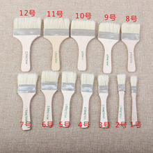 12pcs/Set BBQ paintbrush tool keyboard pig wool dust brush brush artists Kids Art Supplies Easy To Clean wooden cleaning brush 2024 - buy cheap