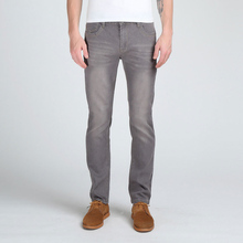 Men's Stretch Jeans Fashion Slim Fit Men's Casual Denim Pants Color Dark Blue/Black/Grey Size 28-32 33 34 36 38 2024 - buy cheap