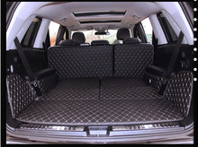 Newly! Special car trunk mats for Mercedes Benz GLS 450 7 seats 2019 waterproof boot carpets cargo liner for GLS450 2018-2016 2024 - buy cheap