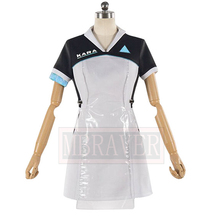 Game Detroit: Become Human KARA Cosplay Costume Code AX400 Agent Outfit Girls Cute Dress Halloween Carnival Uniforms Custom Made 2024 - buy cheap