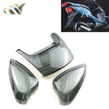 Acessórios para motocicleta honda diozx af34/af35 34.5, tampa de vidro transparente para luz traseira e freio 2024 - compre barato