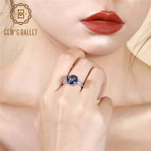 Женское кольцо с голубым кварцем, голубым топазом 925 карата 2024 - купить недорого