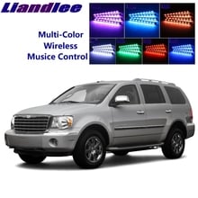 LiandLee Car Glow Interior Floor Decorative Atmosphere Seats Accent Ambient Neon light For Chrysler Aspen 2024 - buy cheap