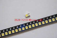 500pcs 3528 LED SMD White Chip PLCC2 PLCC4 Ultra Bright Surface Mount 20mA 3V 7-8LM Light-Emitting Diode LED 1210 SMT Lamp Light 2024 - buy cheap