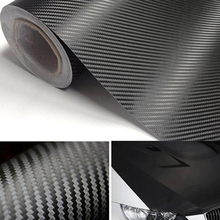 50cmx200cm 3D Carbon Fiber Vinyl Car Wrap Sheet Roll Film Car stickers and Decals Motorcycle Car Styling Accessories Automobiles 2024 - buy cheap