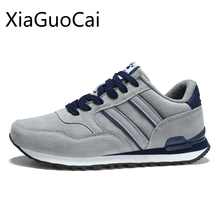 Hot Sale Men Casual Shoes Breathable Male Fashion Shoes Sweat-Absorbant Flat Shoes Round Toe Rubber Mesh Sneakers 2024 - buy cheap