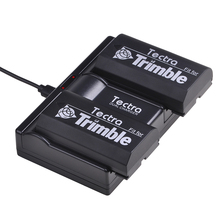 2 шт., аккумуляторы 2600 мАч для Trimble 54344, 52030, 38403, 5700, 29518, 46607, R6, R7, R8, GNSS, MT1000, GPS-приемник и зарядное устройство с двумя USB-портами 2024 - купить недорого