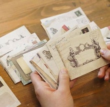 Sobre de papel de 12 diseños, Mini sobres de Estilo Vintage europeo para tarjetas, álbum de recortes, regalo, gran oferta, K6737, 12 unids/lote 2024 - compra barato