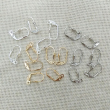 10pcs Earrings findings ear accessories Hook Clasp Clip Close Loop Dangle Charms brincos french hooks jewelry making 2024 - buy cheap