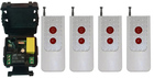 AC 220 V Canais 1CH 1 CH RF Wireless Switch Controle Remoto Sistema de Controle Remoto receptor transmissor 1CH Relé 315/433 MHz - especificações