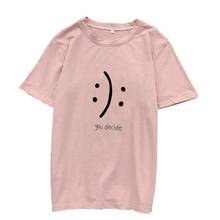 T-Shirts Women Short Sleeve Funny You Decide Expression Print O-Neck Female Tops Summer Fashion Casual T Shirt Ladies Tops Tees 2024 - buy cheap