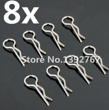 8Pcs/Pack 02053 Body Clips HSP Spare Parts Accessories For 1/10 1/16 1/18 Racing RC Model Car Redcat Himoto HPI Model 2024 - buy cheap