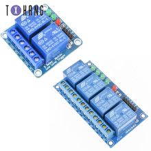 2 4Channel 9v Relay Module H/L Level Triger for Arduino Mega AVR PIC DSP ARM 2024 - buy cheap