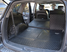 ¡Alta calidad! Esteras especiales para maletero de coche, revestimiento de carga impermeable, alfombras para Hyundai Santa Fe 7 asientos 2012-2006, para Santafe 2011 2024 - compra barato